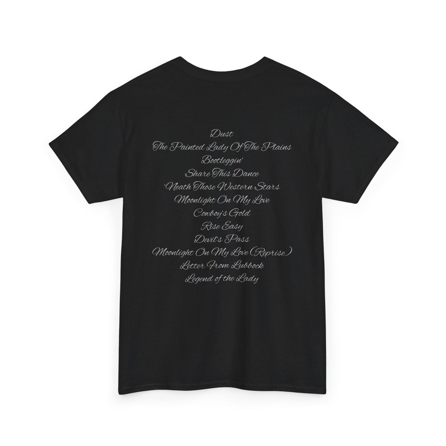 Painted Lady Tracklist Unisex Heavy Cotton Tee