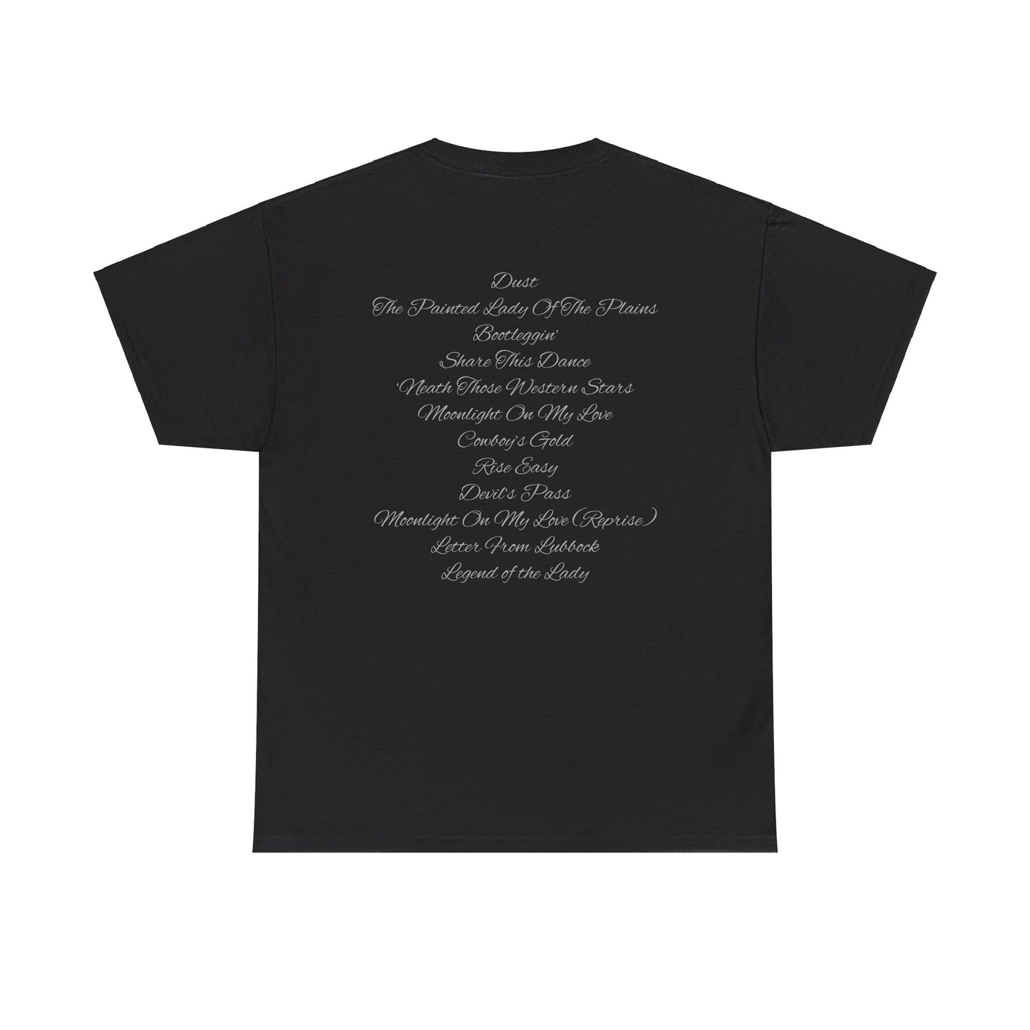 Painted Lady Tracklist Unisex Heavy Cotton Tee