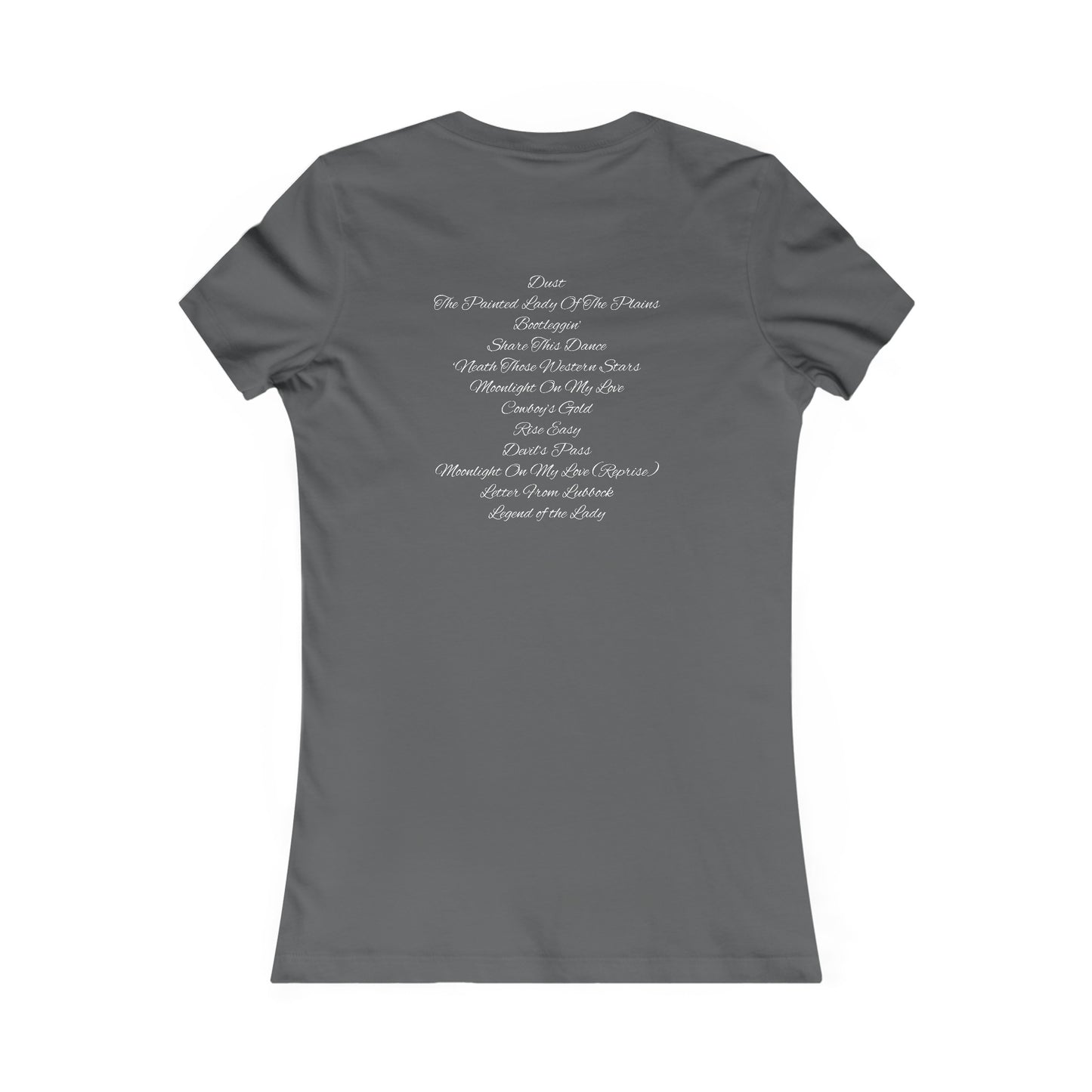 Painted Lady Tracklist Women's Favorite Tee